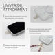 Ремешок Crong Phone Crossbody White Twist (CRGCRBD05) - изображение 5