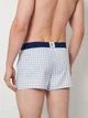 Чоловічі труси-шорти UnderCO Base Collection “Navy Plaid” | Size M - изображение 2