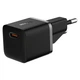 Мережевий зарядний пристрій Baseus GaN5 Fast Charger (mini) Type-C Cable 20W Black P10110900113-00 - изображение 5
