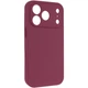 Чохол Silk Full Camera Protective (AA) NO LOGO для Apple iPhone 17 Pro (6.3") Бордовий / Plum - 00000083806_5 - изображение 1