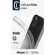 Чехол Cellularline Fine для iPhone 12 / iPhone 12 Pro Clear (FINECIPH12MAXT) - изображение 4
