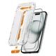 Szkło ochronne Crong EasyShield do iPhone 16 / iPhone 15 2 pack (5904310704328) - obraz 4