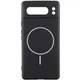 Чехол Silicone Cover Lakshmi Full Camera (AA) with Magnetic Fit для Google Pixel 8 Pro Черный / Black - изображение 1