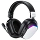 Накладные беспроводные наушники Acefast H11 Gaming (Bluetooth+3.5mm+2.4G) White - изображение 1
