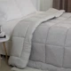 Ковдра ТЕП "TEDDY" Світло-сіра (350 г/м²), 180x210 двоспальна - зображення 1