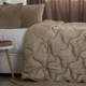 Ковдра ТЕП "VELOUR" Золотий беж (350 г/м²), 200x210 євро - изображение 3