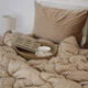 Ковдра ТЕП "VELOUR" Золотий беж (350 г/м²), 200x210 євро - изображение 6