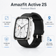 Смарт-часы Amazfit Active 2S 1.75 AMOLED Bluetooth 5.2 GPS NFC WR50 Silver/Black (W2440GL3N) - изображение 1
