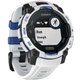 Смарт-годинник Garmin Instinct 3 45mm 0.9 MIP Monochrome GPS NFC WR100 White/Blue (010-02934-03) - зображення 6