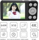 Портативная цифровая камера 4K с антистатическим автофокусом - изображение 7