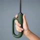 Парасолька Lesko H448 Dark Green повний автомат антивітер проти дощу та сонця з ручкою карабіном 10 спиць - зображення 4