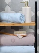 Полотенце махровое лицевое Aisha AMELIE 50*90 см Голубое - изображение 7