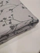 Муслиновое покрывало Malloory home 150*200 см Веточки Серое - изображение 2