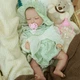 Інтерактивний пупс Reborn Baby Born Mira 42 см — реагує на рухи, сміється та плаче, з аксесуарами (RBM24056) - зображення 1