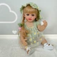 Лялька реборн дівчинка Reborn Baby Doll Polina реалістична вінілова з аксесуарами та волоссям, 55 см (RB024) - изображение 1