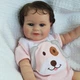 Реалістична вінілова Реборн лялька дівчинка 50 см Baby Doll з аксесуарами, можна купати (RB006) - зображення 4