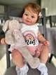 Реалістична вінілова Реборн лялька дівчинка 50 см Baby Doll з аксесуарами, можна купати (RB006) - зображення 6
