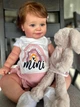 Реалістична вінілова Реборн лялька дівчинка 50 см Baby Doll з аксесуарами, можна купати (RB006) - зображення 7