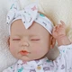 Інтерактивний пупс Reborn Baby Born Luna 42 см — реагує на рухи, сміється та плаче, з аксесуарами (RBM24021) - изображение 3