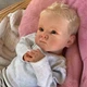Реалістична лялька Reborn Baby Doll Elsie 48 см — вініловий малюк з волоссям та аксесуарами, можна купати (RB083) - изображение 4