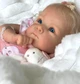 Лялька Reborn Girl Bettie 46 см — реалістична дівчинка-немовля, повністю вінілова, можна купати (RB018) - изображение 2