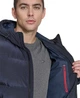 Чоловіча куртка-бомбер Tommy Hilfiger Hooded Jacket Стьобана з капюшоном з тканини Ріпстоп XL Синя - зображення 5