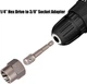 Екстрактори болтів Nut Extractor ES-14 комплект 14 предметів для зірваних кріплень у кейсі - зображення 4