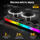 Соундбар MONSTER S330 20W RGB Bluetooth бездротовий акустична система для телевізора Smart TV проектора ПК ноутбука домашнього кінотеатру звукова панель саундбар для TV Android iPhone планшета потужний стереозвук - зображення 4