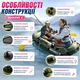 Надувная лодка Intex 66332 SEAHAWK 2 Set двухместная для рыбалки с тремя воздушными камерами и грузоподъемностью до 240 кг - изображение 3