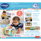Zabawka interaktywna VTech Baby 3 w 1 Aktywnościowy wałek (3417765626234) - obraz 3