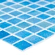 Мозаика PWPL25502 SKY BLUE голубая с присипкой и перламутром облицовочная (13-78744) - изображение 1