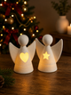 Світильник-нічник у формі янгола з серцем або зіркою. Aivory - изображение 1