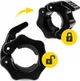 Замки для олимпийского грифа 4FIZJO Quick Release 2 шт 25 мм Черные (P-5905973407519) - изображение 6