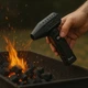 Портативный турбо вентилятор Hoco HX67 Force Fan, ручной аккумуляторный вентилятор с мощным потоком воздуха, USB-C - изображение 4