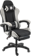 Кресло игровое Holmer GCH-04 Size L Fabric Black/Grey Nylon+Footrest - изображение 1