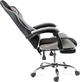 Кресло игровое Holmer GCH-06 Size L Fabric Black/Grey Metall+Footrest - изображение 14