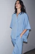 Сорочка оверсайз з попліну Zara 5344/118 - S - изображение 2