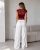 Оксамитовий топ жіночий Intimissimi Бордовий (CGD1302 bordo (M)) - зображення 2