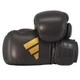 Боксерские перчатки Adidas Speed 50 (ADISBG50) Black/Gold 10 унций - изображение 8