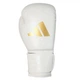 Боксерские перчатки Adidas Speed 50 (ADISBG50) White/Gold 8 унций - изображение 3