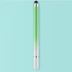 Универсальный Емкостный Стилус 2 в 1 Touch Pen Зелёный для телефона планшета сенсорного экрана - изображение 1