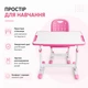 Растущая детская парта со стульчиком Cubby Sorpresa Pink - изображение 4