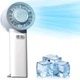 Вентилятор ANCREU Mini handheld fan Cool Wind white USB Type-C з функцією охолодження, 1800 mAh - изображение 1