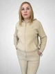 Костюм жіночий повсякденний з капюшоном Альпака Беж M - изображение 3