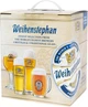 Набор пива Weihenstephaner (Original светлое фильтрованное 5.1% 0.5 л x 2 шт, Hefeweissbier белое нефильтрованное 5.4% 0.5 л x 2 шт, Dunkel темное нефильтрованное 5.3% 0.5 л x 1 шт) + бокал 0.5 л (4105120005938) - изображение 3