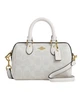 Женская сумка Coach Mini Rowan Crossbody In Signature Canvas White CS183 - изображение 1