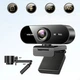 Веб-камера Full HD Q8 з мікрофоном, для комп’ютера для стриму та онлайн занять, для ПК 1080p - зображення 4