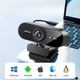Веб-камера Full HD Q8 з мікрофоном, для комп’ютера для стриму та онлайн занять, для ПК 1080p - зображення 10