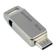 USB флеш накопитель Goodram 32GB ODA3 Silver USB 3.0 / Type-C (ODA3-0320S0R11) - изображение 1