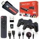 Ігрова консоль X9, портативна мініігрова приставка X9, 64GB,8K Android TV GAME STICK, з двома джойстиками - зображення 3